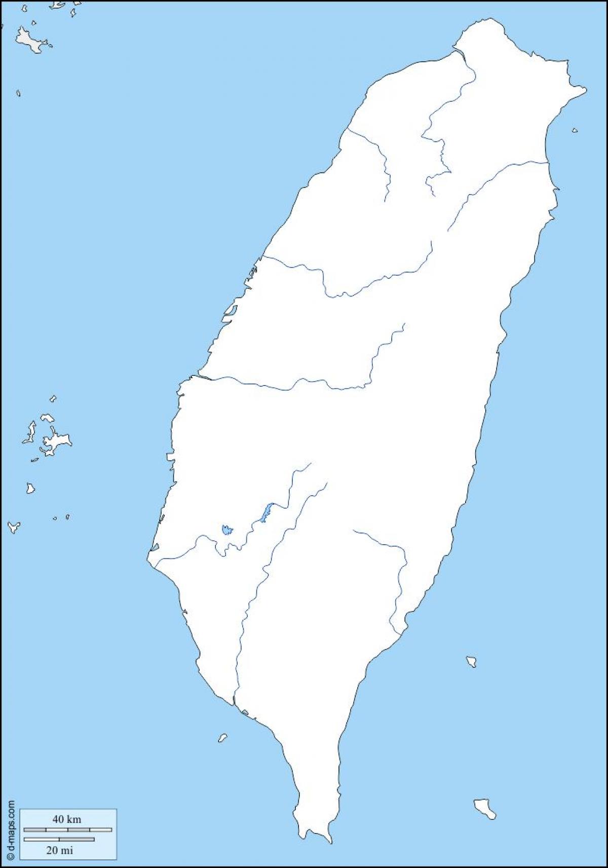 Ramani ya Taiwan muhtasari