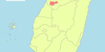 Ramani ya taichung Taiwan
