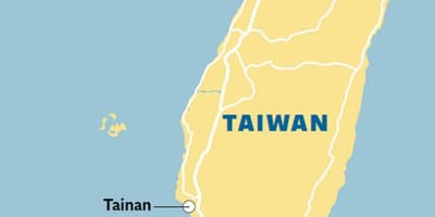 Taiwan, tainan ramani