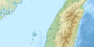 Ramani ya kisiwa cha Taiwan