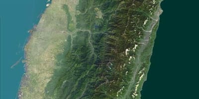Ramani ya Taiwan satellite
