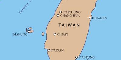 Taiwan uwanja wa ndege wa kimataifa ramani